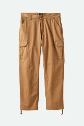 Waypoint Herringbone Relaxed Cargo Pant - Tobacco Brown