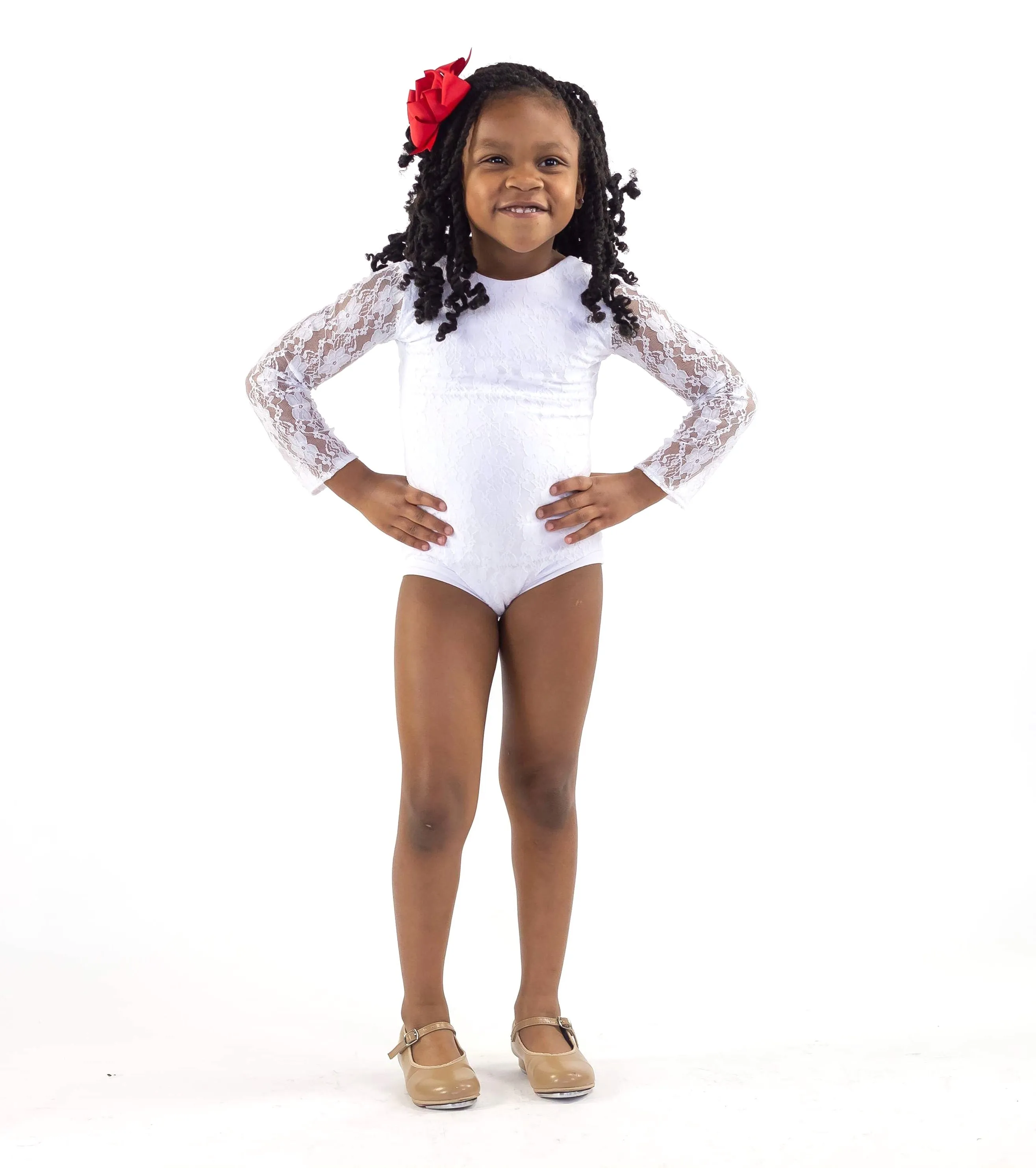 White Lace Leotard