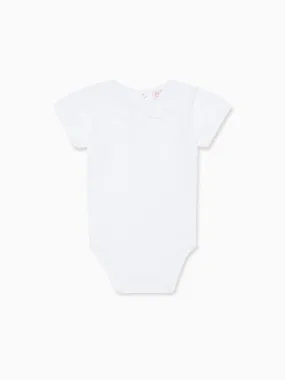 White Perla Baby Body Vest