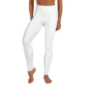 White SS Premium Standard ~ High-Waist Leggings