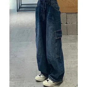 Women's Vintage Cargo Jeans