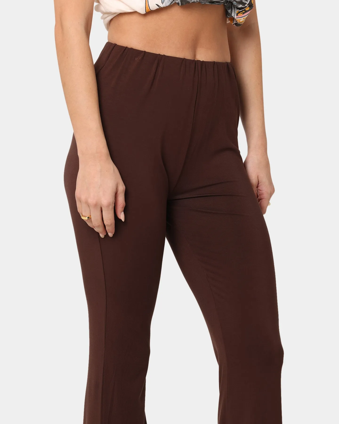 XXIII Women's Ember Flare Pants Chocolate